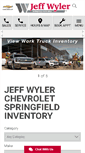 Mobile Screenshot of jeffwylerspringfieldgm.com